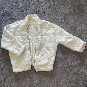 Free People White Dolman Jacket
